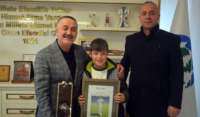 Arda Güler İmzalı Poster Ilgaz’a Ulaştı