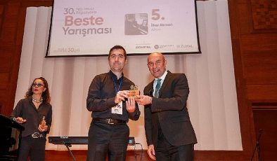 Cumhuriyet’in 100’üncü yılı temalı beste yarışmasının ödül töreni yapıldı