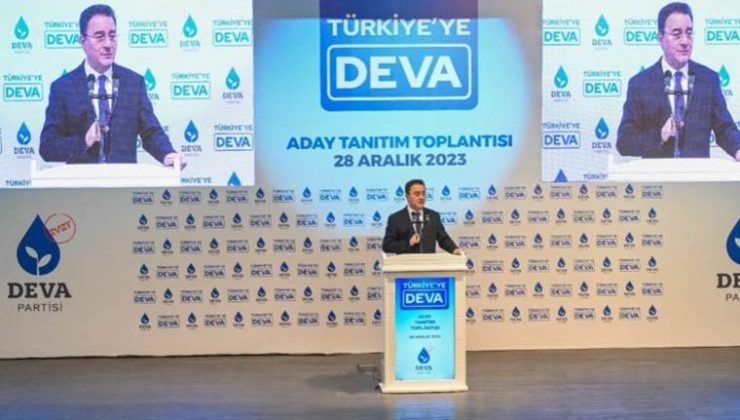 DEVA Partisi 75 belediye başkan adayını tanıttı