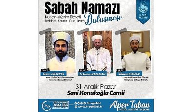 İnegöl Sabah Namazında Buluşacak