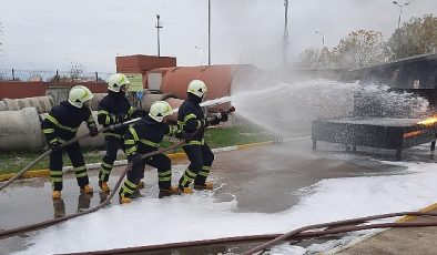 Kocaeli İtfaiyesi’nden hayat kurtaran eğitimler