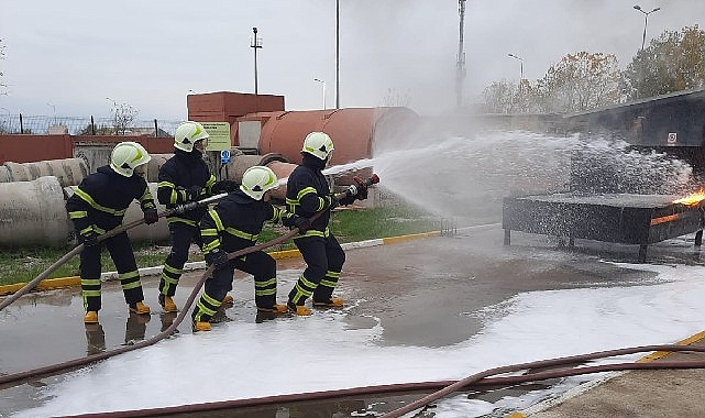 Kocaeli İtfaiyesi’nden hayat kurtaran eğitimler