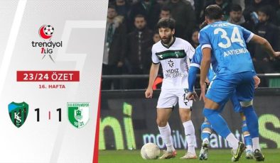 ÖZET | Kocaelispor zirve yarışında yara aldı