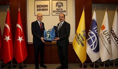 TBMM Başkanı Numan Kurtulmuş, Başkan Altay’ı Ziyaret Etti