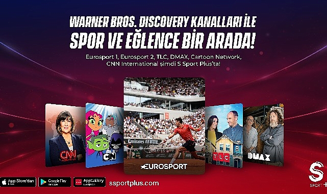 Warner Bros. Discovery ve S Sport Plus Kapsamlı Bir Ortaklık Anlaşması İmzaladı