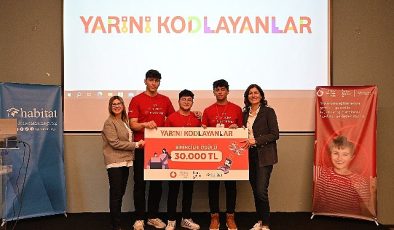 “Yarını kodlayanlar” projesi kapsamında gençler afet yönetimi için fikir üretti