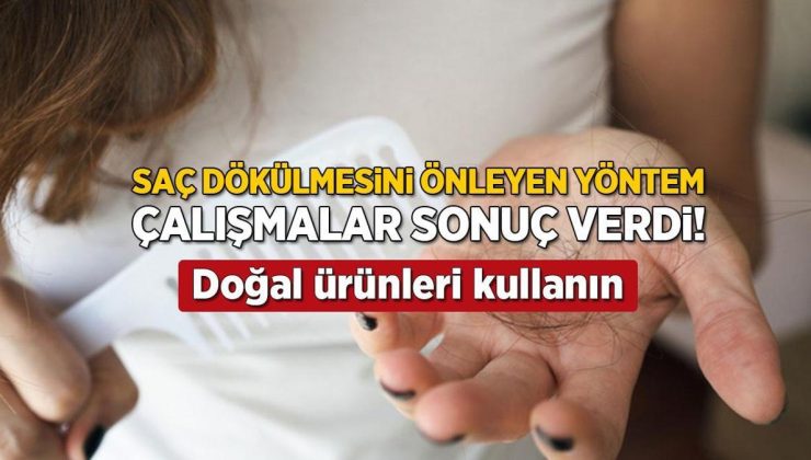 Yüzde 100 etkili sonuç! Saç dökülmesine ilaç gibi gelen yöntem, soğan bile yetiyor