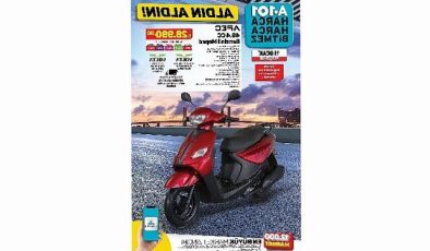 11 Ocak Günü A101’de Benzinli Moped Satışa Sunuluyor