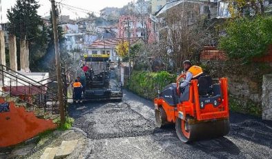 2023’te 20 bin tondan fazla asfalt serildi