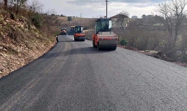 Akçaova Kubuzcu-Ağacıl arasına asfalt