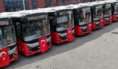 Antalya Büyükşehir toplu taşıma filosuna 20 yeni otobüs daha kattı