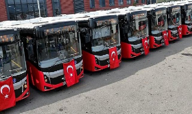 Antalya Büyükşehir toplu taşıma filosuna 20 yeni otobüs daha kattı