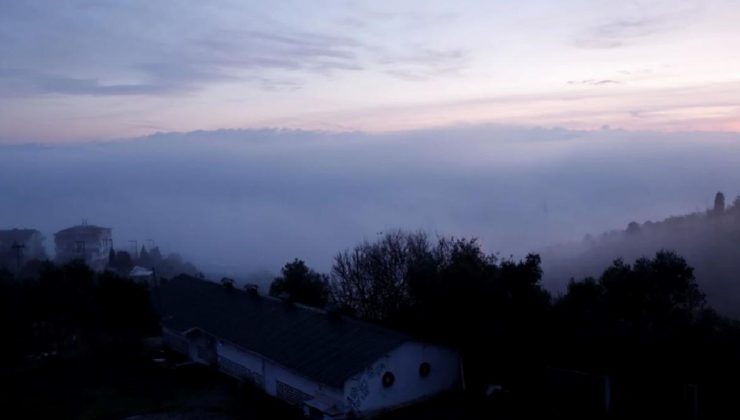 Bolu, Kocaeli ve Düzce’de Sis Etkisi