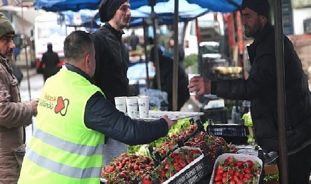 Büyükşehir’den içleri ısıtan ikram