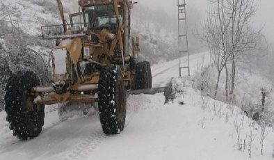 Canik Belediyesi, kar yağışına karşı çalışmalarına aralıksız devam ediyor.