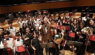 Çocuk senfoni ve Cengiz Özkan’dan muhteşem konser