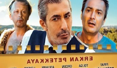 Erkan Petekkaya, Levent Ülgen ve Fırat Doğruloğlu’nun başrollerini paylaştığı ‘Filme Gel’ vizyonda!