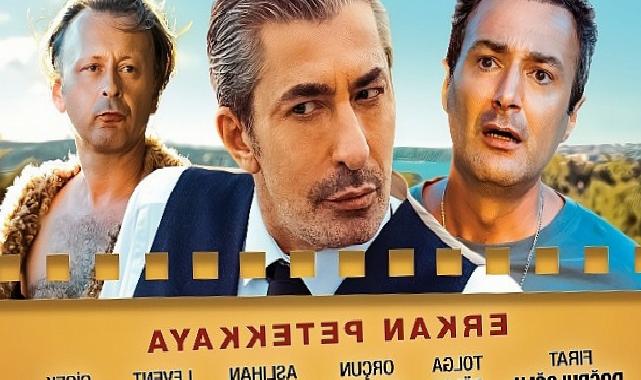 Erkan Petekkaya, Levent Ülgen ve Fırat Doğruloğlu’nun başrollerini paylaştığı ‘Filme Gel’ vizyonda!