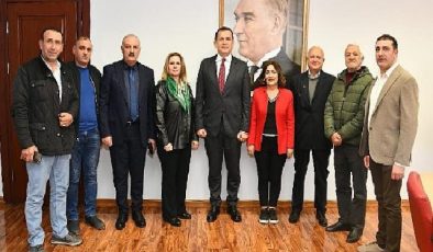 İnanç merkezleri ve STK’lardan Lider Özyiğit’e iyi olsun ziyareti