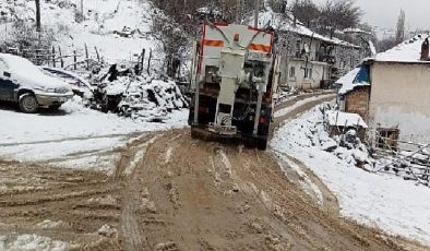 İzmir Büyükşehir Belediyesi takımları kar teyakkuzunda