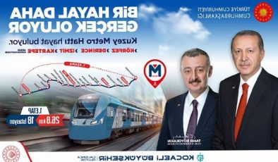 Kuzey Metro çizgisi 2024 yatırım programına alındı