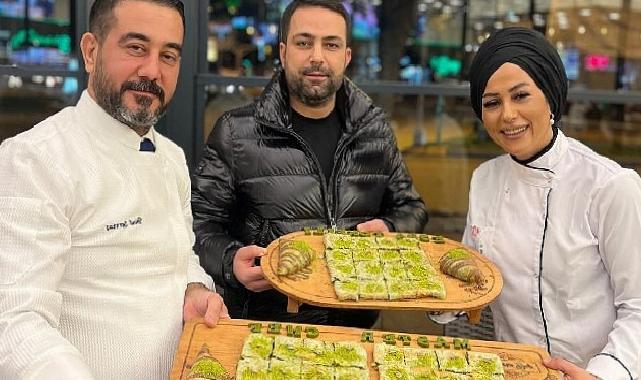 Masterchef şampiyonu Esra Tokelli, Katmerci Dayı’da katmer yaptı