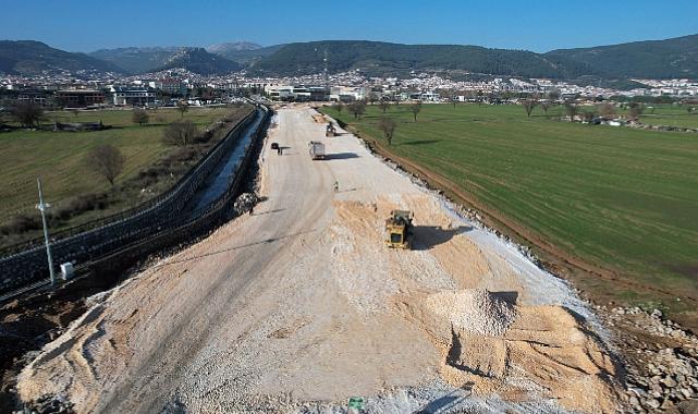 Menteşe Otogar Kavşağında Yol Çalışmaları Süratle İlerliyor