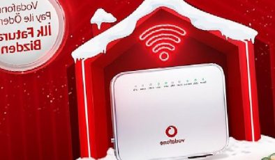 Vodafone Ev İnterneti’ne gelenlerin ilk faturası Vodafone’dan