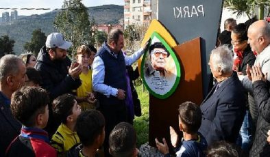 Yaşar Kemal Parkı Çiğli’de Törenle Açıldı