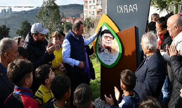 Yaşar Kemal Parkı Çiğli’de Törenle Açıldı