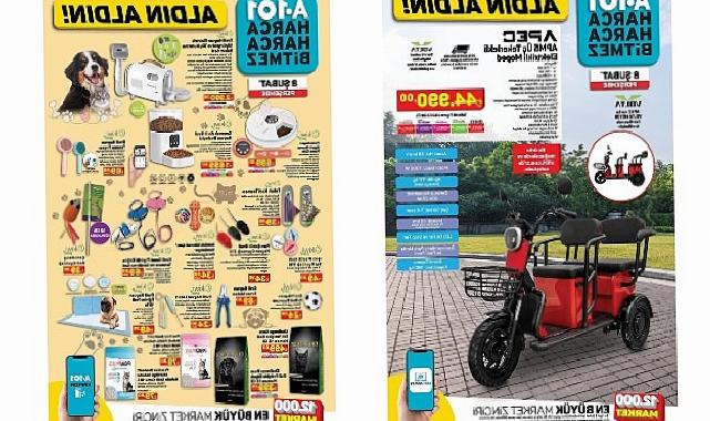 A101 8 Şubat’ta Elektrikli Moped ve Evcil Hayvan Eserleri Satacak