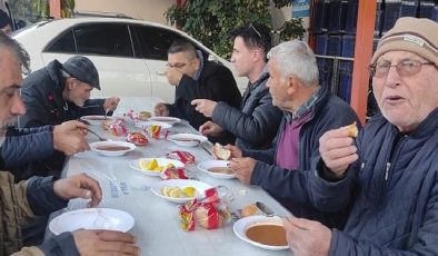 Alanya Hali esnafına çorba ikramı