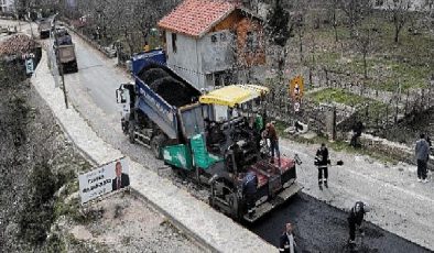 Antalya Büyükşehir’den İbradı’ya sıcak asfalt