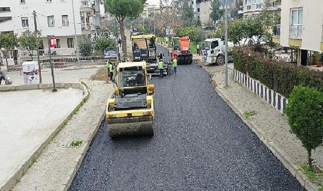 Aydın Büyükşehir Belediyesi’nden Efeler’e asfalt atağı