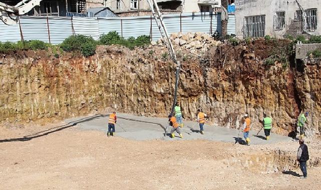 Balbey Kentsel Yenileme Projesi’nde birinci beton döküldü