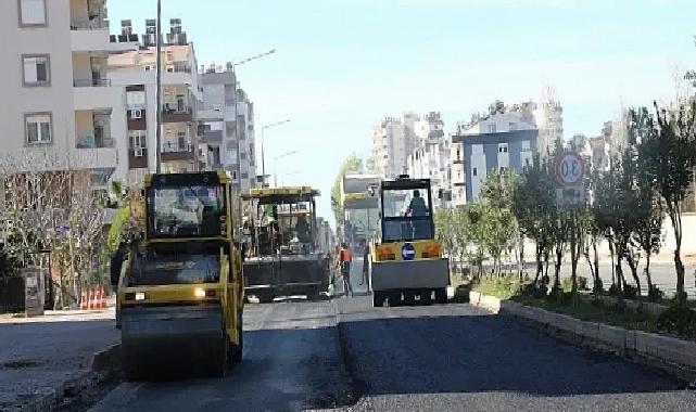 Boğaçayı Caddesi Asfaltı yenileniyor