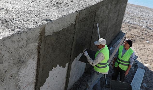 Büyükşehir’in 2. Etap Konyaaltı Kıyı Projesi süratle ilerliyor