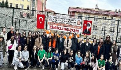 Eczacıbaşı Spor Kulübü’nden Kahramanmaraş Aziz Sancar Anadolu Lisesi’ne Voleybol Alanı