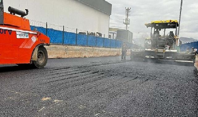 Ford fabrikasına ulaşımın sağlandığı yola asfalt