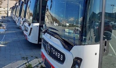 İzmir Büyükşehir Belediyesi Toplu ulaşıma 23 otobüs daha