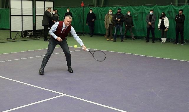 Kocaeli Büyükşehir’den dünya standartlarında tenis merkezi