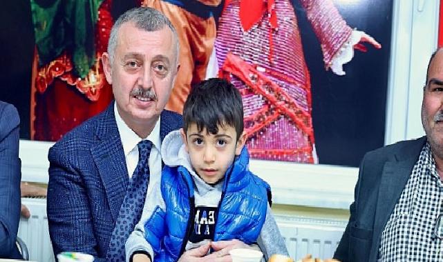 Lider Büyükakın canlarla iftar yaptı