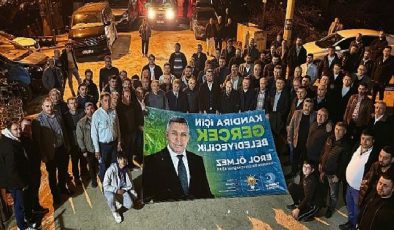 Ölmez’e köylerde büyük ilgi