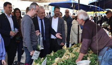 Özdemir: Ataevler pazaryeri süratle tamamlanacak