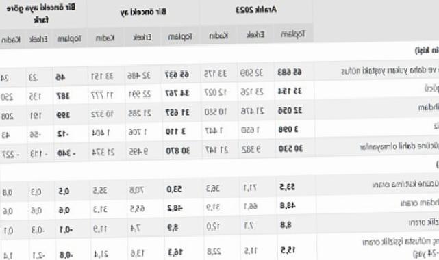 TÜİK: Mevsim tesirinden arındırılmış işsizlik oranı %8,8 düzeyinde gerçekleşti