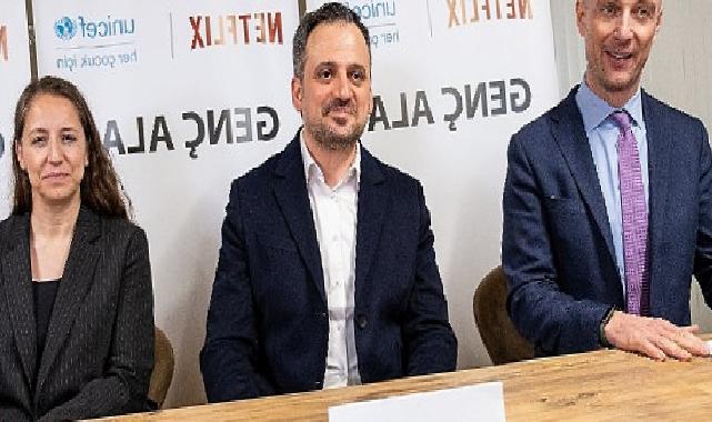 Zelzelenin 1. yılında Gençlik ve Spor Bakanlığı, UNICEF ve Netflix tarafından Genç Alan’a ortak ziyaret