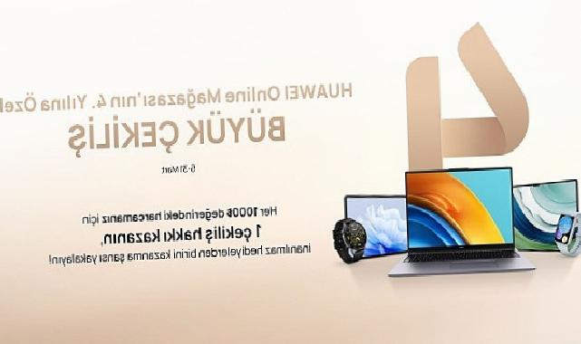 1 milyona yakın aygıtı tüketicilerle buluşturan HUAWEI Online Mağaza 4.yaşını kutluyor