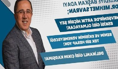 AK Parti Nevşehir Belediye Lider Adayı Dr. Mehmet Savran’dan Çarpıcı Açıklamalar