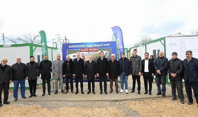 Akhisar Spor Salonunun Üretimine Başlandı