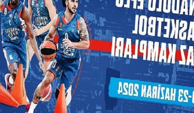 Anadolu Efes Spor Kulübü Basketbol Yaz Kampı 2024’ün Kayıtları Başladı